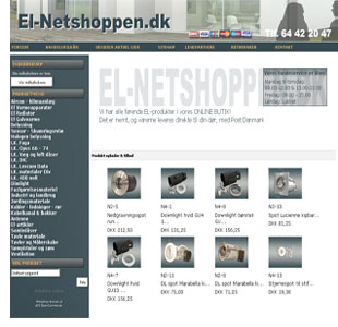 El-Netshoppen.dk | El-artikler og VVS til private og erhverv