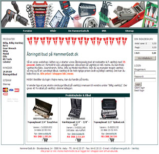 HammerGodt.dk | Værktøj til autoværksted og privat