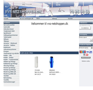 VVS-artikler på VVS-Netshoppen.dk | VVS-artikler og VVS til private og erhverv